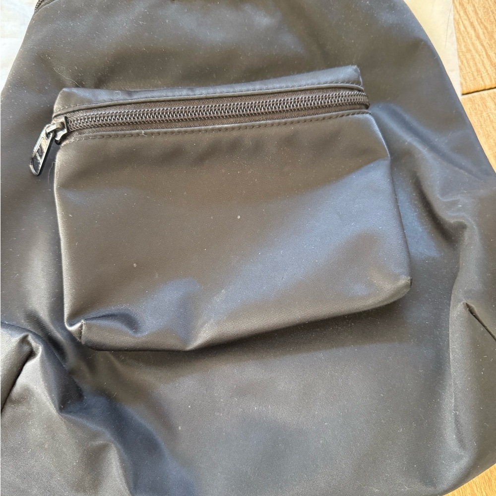 Sleek Black Womens Backpack